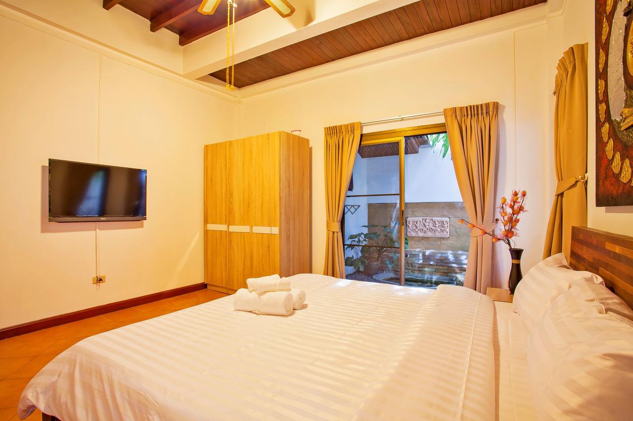 Traditional Thai Villa Nikkie In Tropical Nature, 4Br & Pool, Near Rawai Beach Nai Harn Zewnętrze zdjęcie