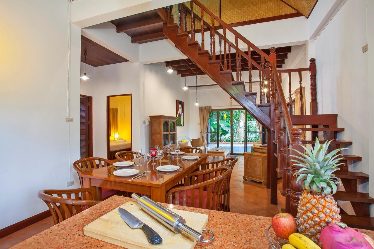 Traditional Thai Villa Nikkie In Tropical Nature, 4Br & Pool, Near Rawai Beach Nai Harn Zewnętrze zdjęcie