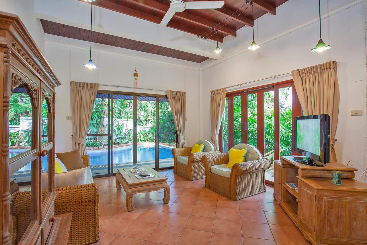 Traditional Thai Villa Nikkie In Tropical Nature, 4Br & Pool, Near Rawai Beach Nai Harn Zewnętrze zdjęcie